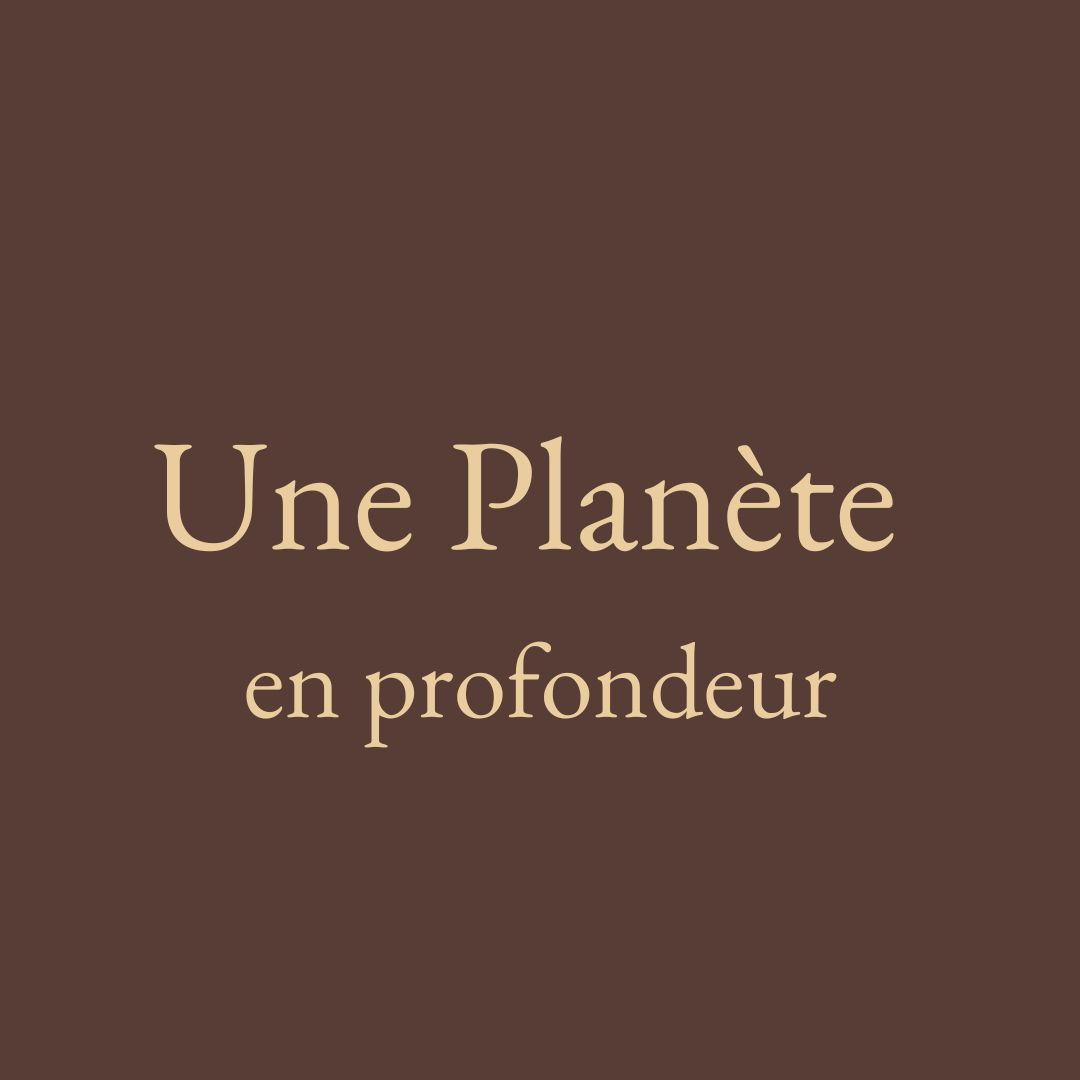 Une planète en profondeur