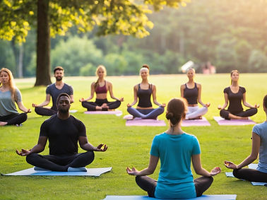 Group of people meditating in the park.jpg