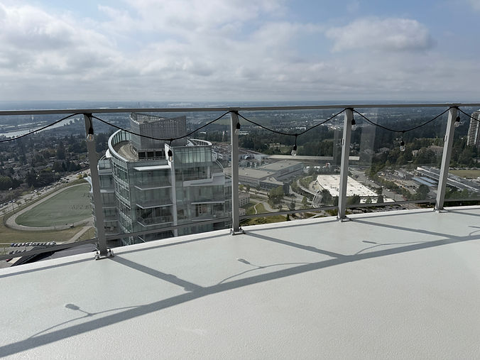 Strata-compliant condo balcony deep cleaning and railing glass care in Metro Vancouver