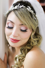 bridal portrait at royal palace banquet hall glendale wedding photography