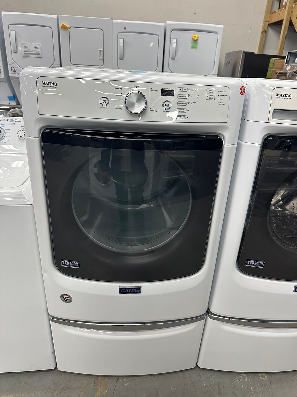 Thumbnail: Maytag Front Load Stackable Washer And Dryer Set