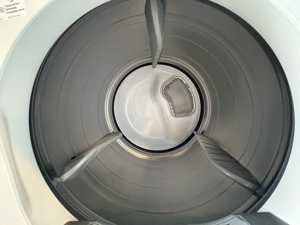 Thumbnail: Media-27” White Top load Smart electric washer and dryer set.