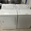 Thumbnail: Admiral 27” White Electric Washer and Dryer Set 