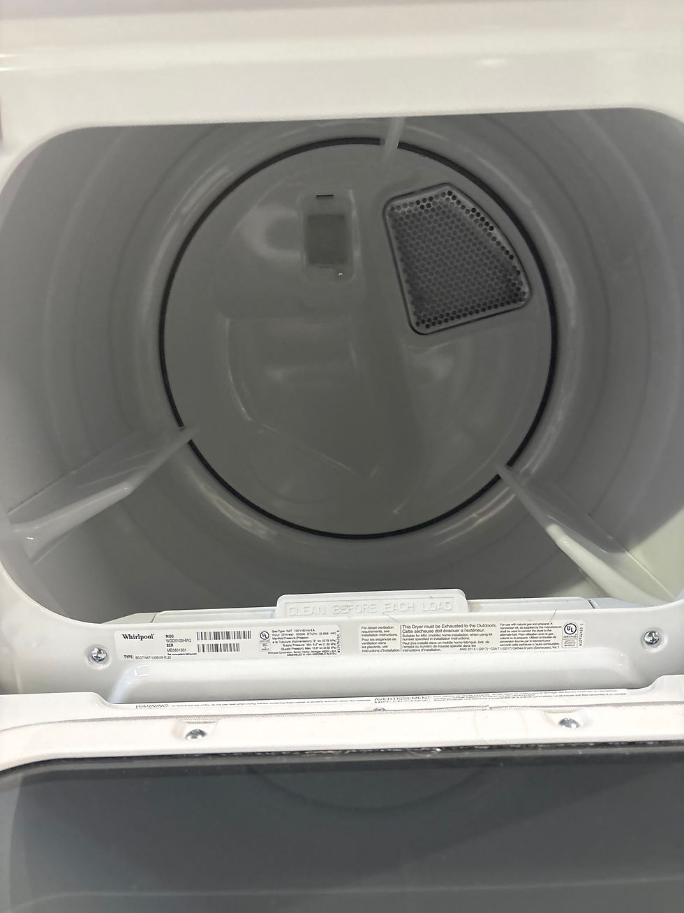 Thumbnail: Whirlpool-Top load Smart gas dryer 