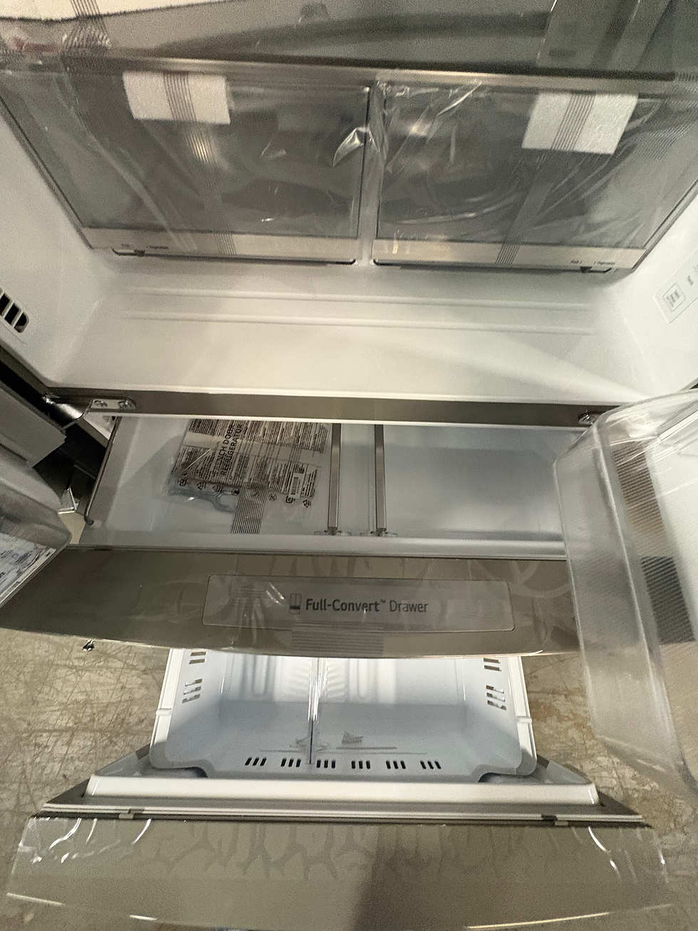 Thumbnail: LG-36” New high end Smart 4 Door French door refrigerator.