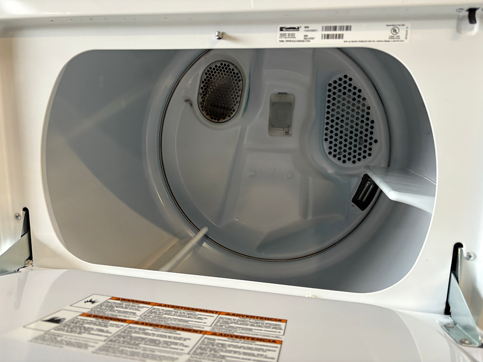 Thumbnail: Whirlpool-27” Front load easy To Use electric Dryer.