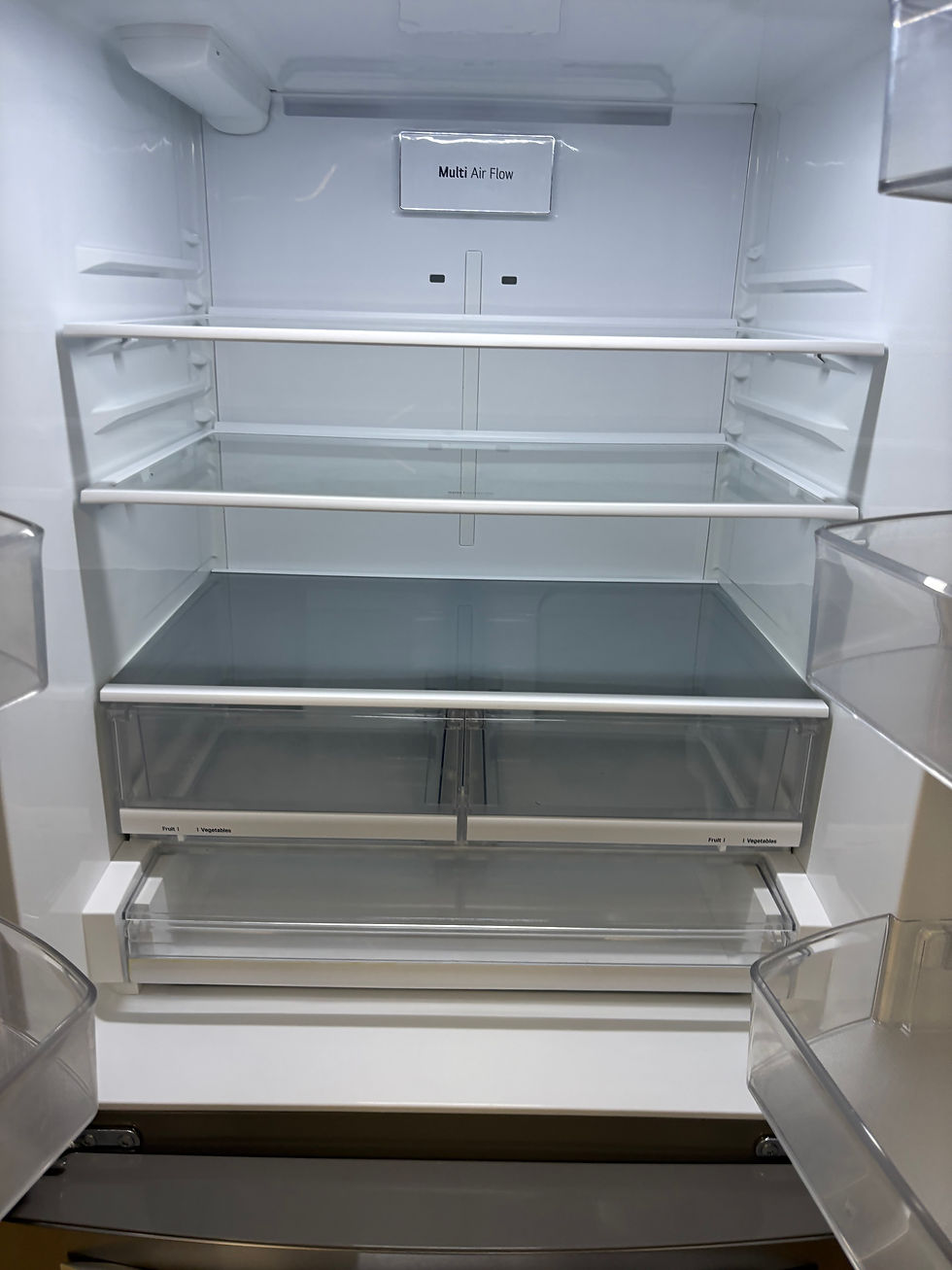 Thumbnail: LG NEW OPEN BOX-33” (DENT & SCRATCH) 3DOOR FRENCH DOOR REFRIGERATOR 