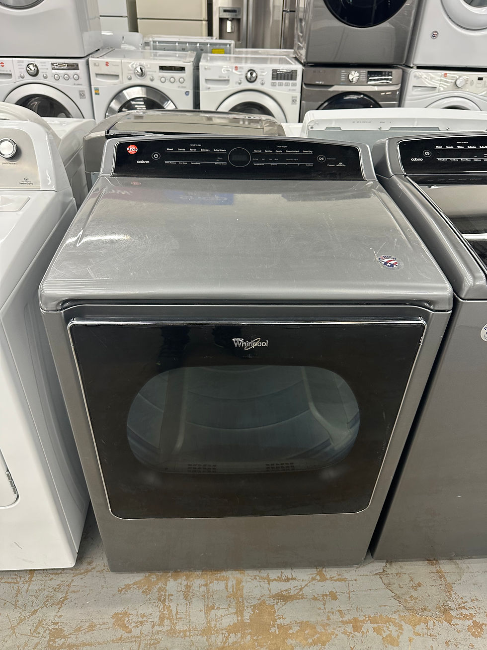 Thumbnail: Whirlpool Cabrio Top Load Washer and Dryer Set