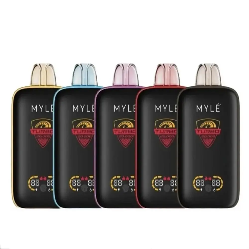مايلي تيربو 20000 سحبة ديسبوزبل 50 مج – جهاز نيكوتين عالي