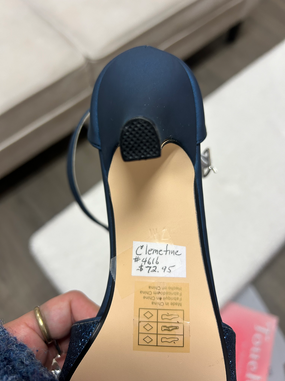 Thumbnail: Benjamin walk touchups kitten heels