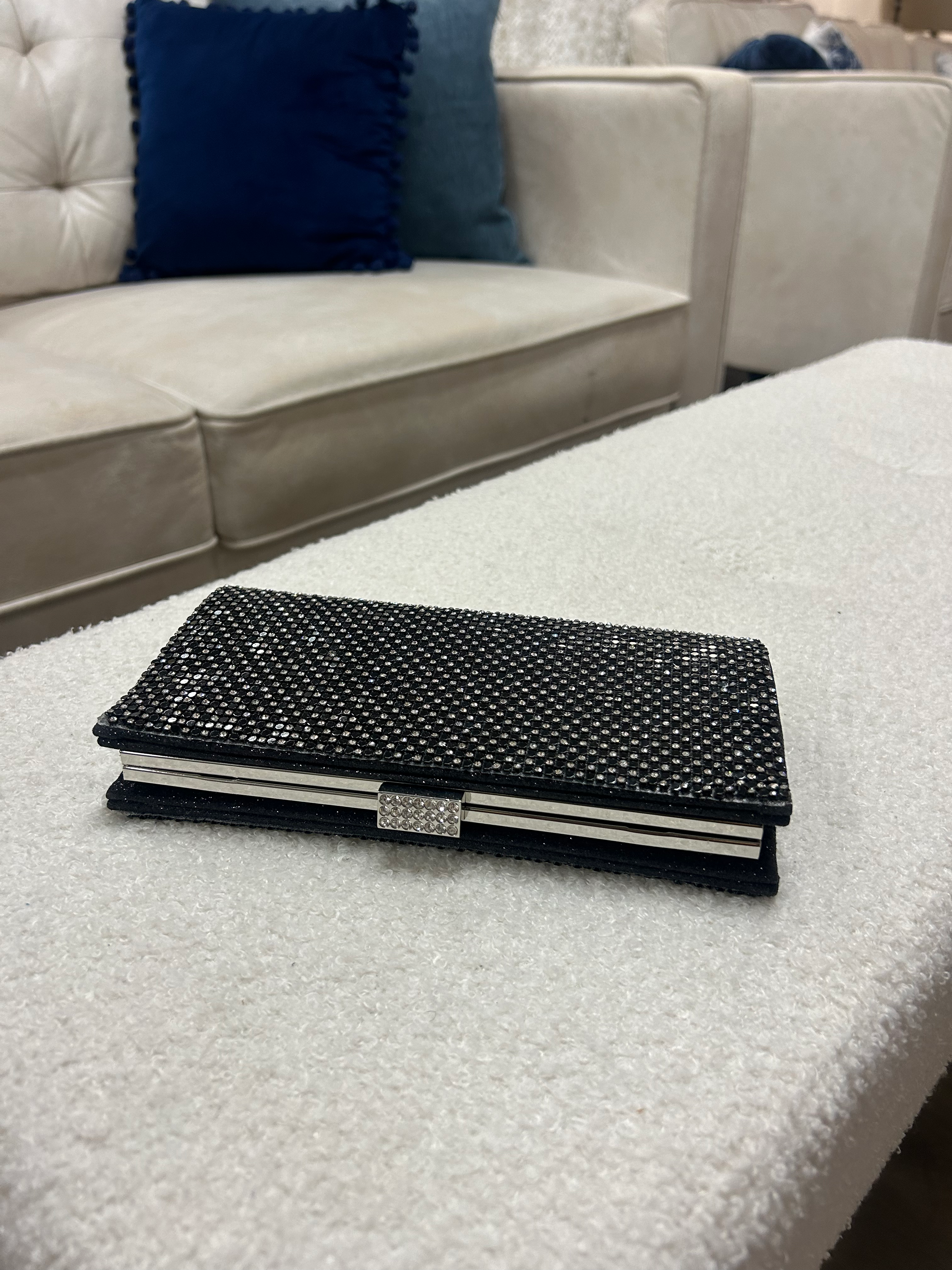Kate Landry sequin clutch
