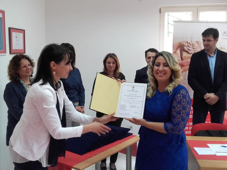 Dodjela sertifikata za polaznice obuke u okviru projekta „Povećanje zapošljivosti dugotrajno nezapos