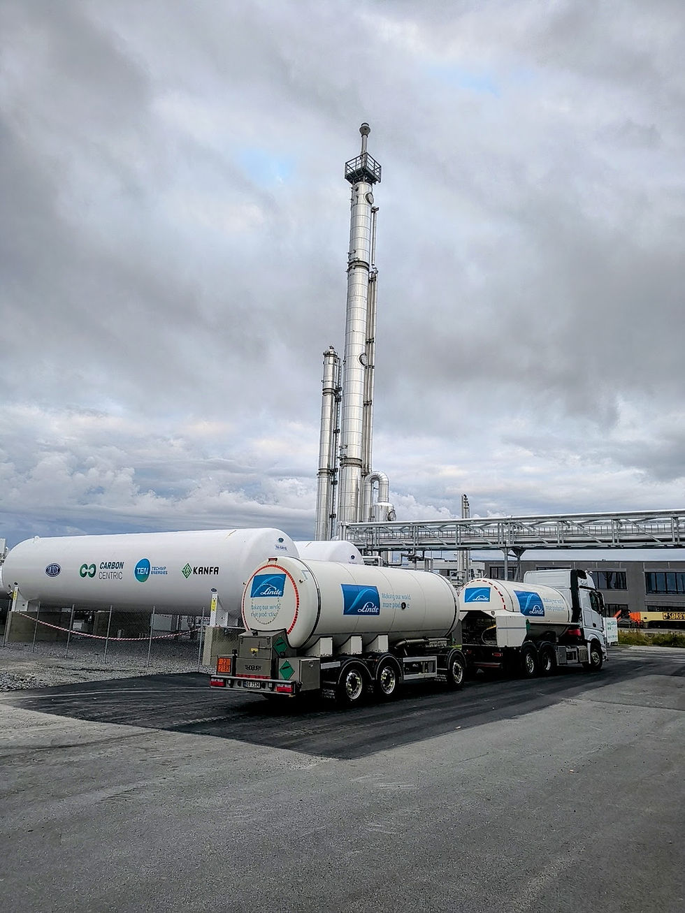 Customer loading liquid CO2