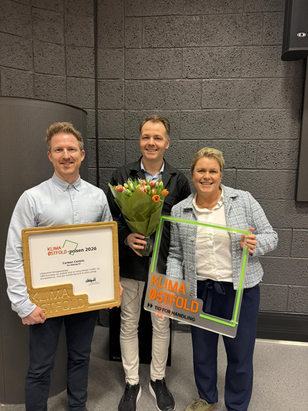 Carbon Centric receives the Climate Østfold Award 2026