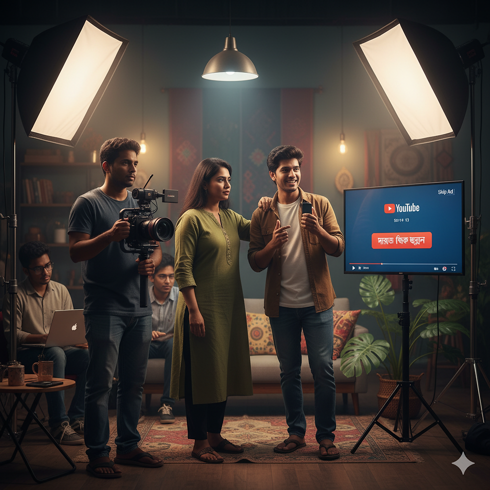 YouTube ad video creation Bangladesh