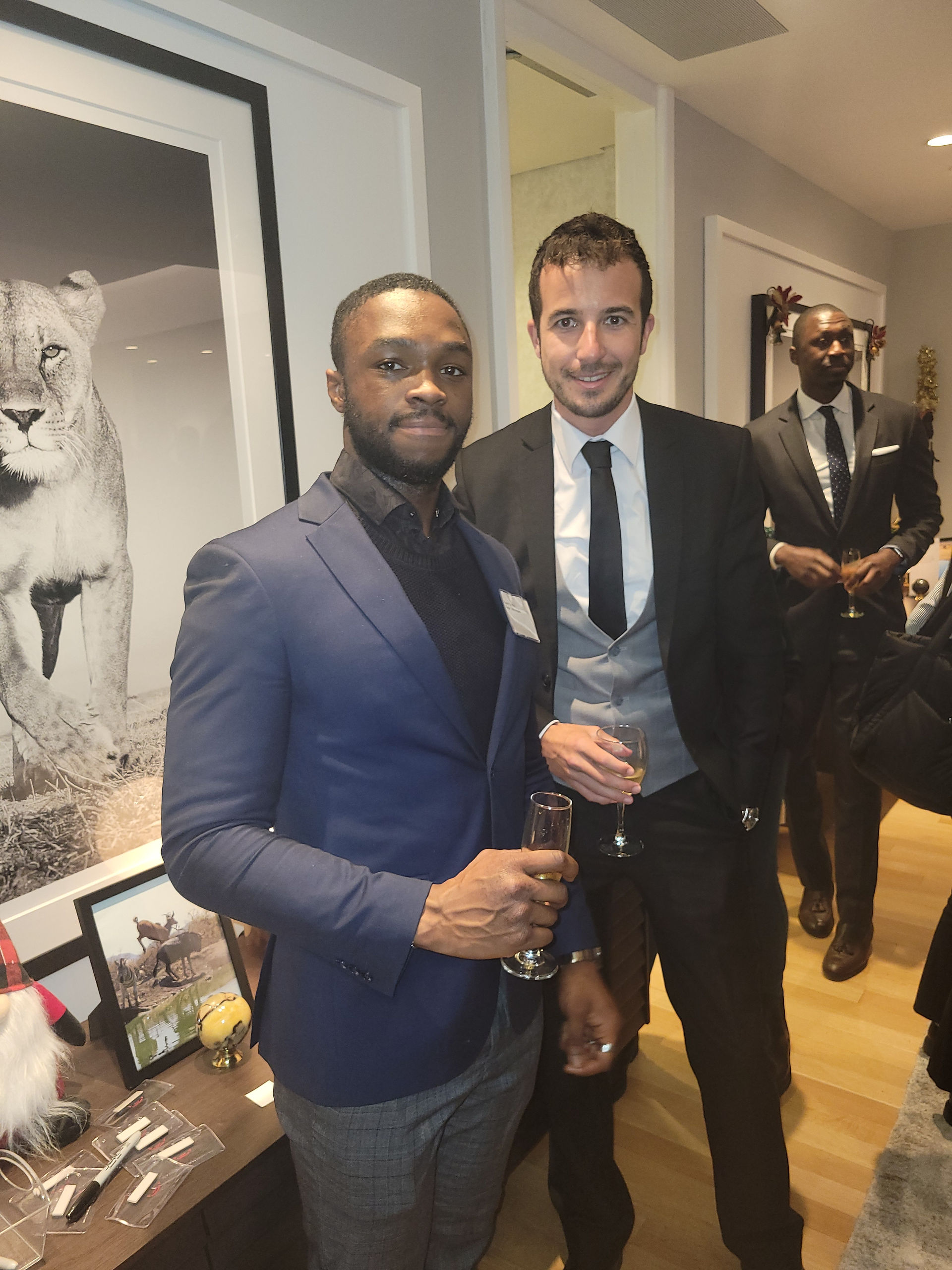 (L) Founder, Kunmi Oludoyi