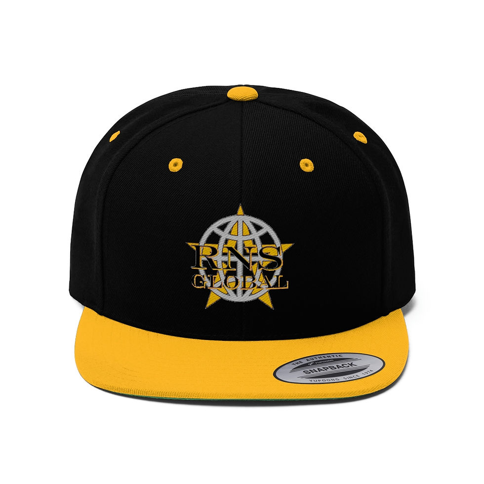 Thumbnail: RNS Global Logo Unisex Flat Bill Hat