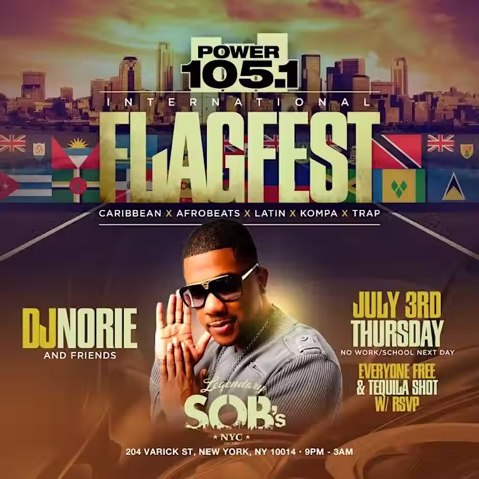 NYC’S FLAG FEST 4TH OF JULY WEEKEND _ SOBS 7.3