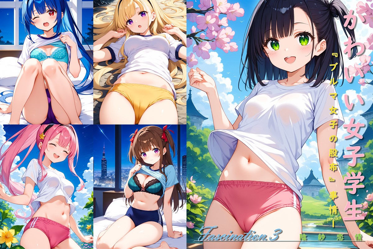 かわいい女子学生Fascination3