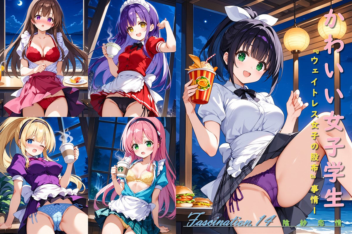 かわいい女子学生Fascination14