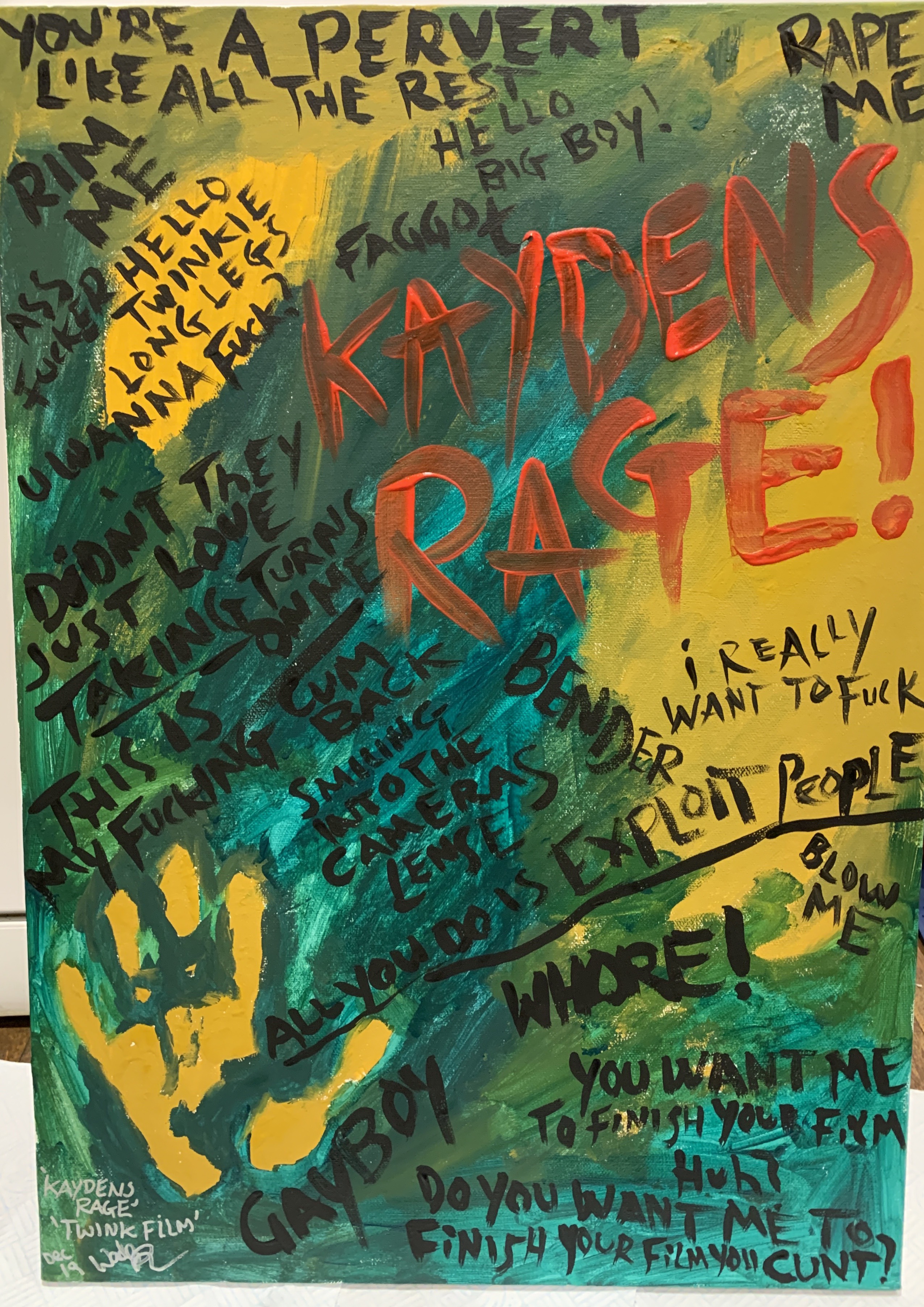 'Kaydens Rage' Twink Film