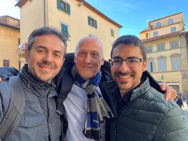 with Enrico Miaroma and Paolo Orlandi