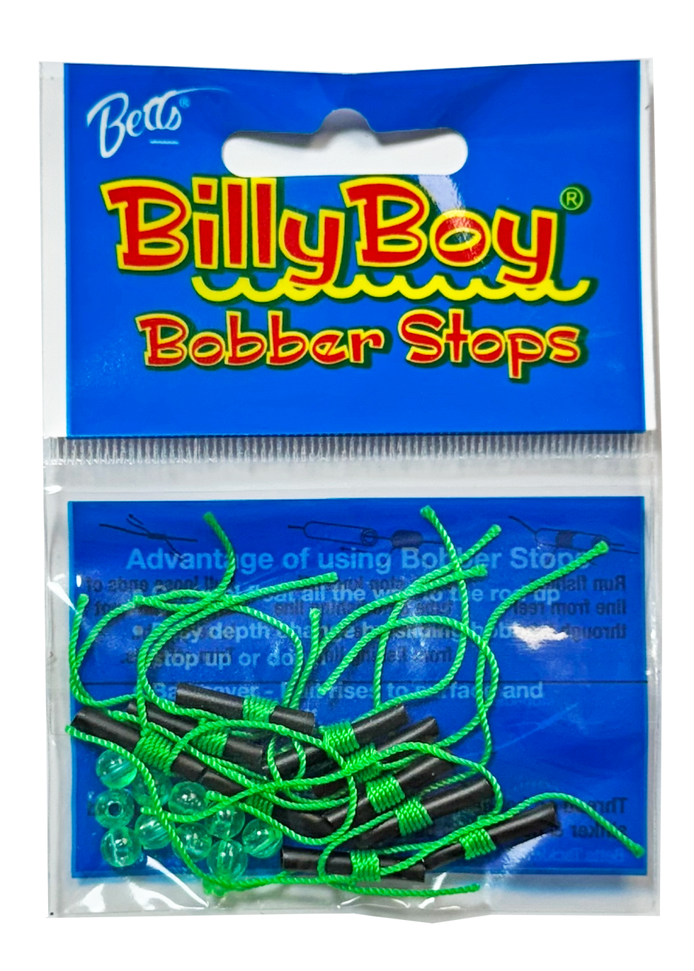 Betts® Billy Bob Bobber Stops 10-Pack SBS-2