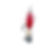 AXE HEAD "Hatchet Head" Hand Tied CRAPPIE JIG 1/16-oz, 3-pk, Red Rooster