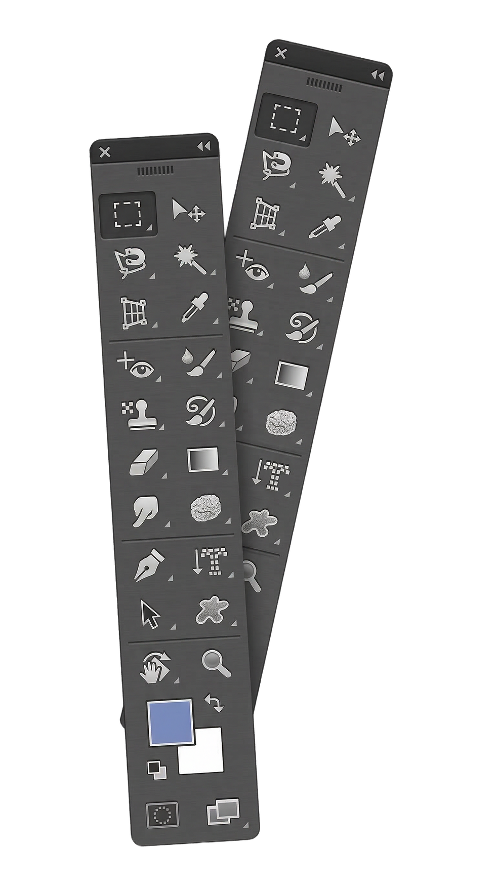 Imagem de barra de programas de edição