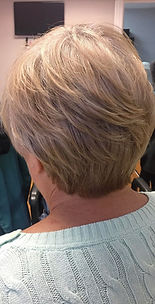 Short professional haircut