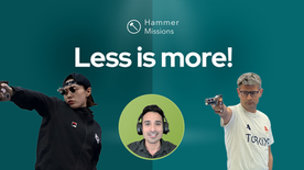 A video thumbnail with the text 'less is more'.