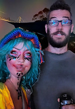 Festival Makeup Couple