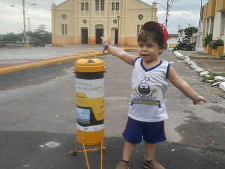 Urna de sugestões em Aracatiaçu