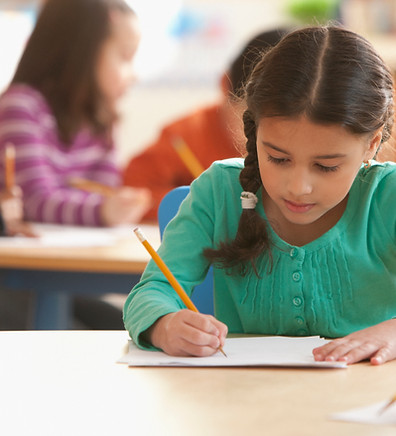 A Girl in a Classroom