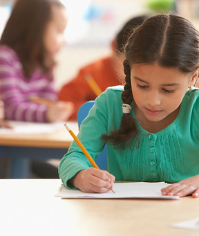 A Girl in a Classroom
