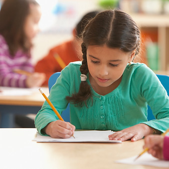 A Girl in a Classroom