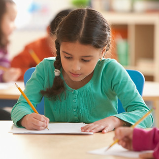 A Girl in a Classroom