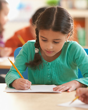 A Girl in a Classroom
