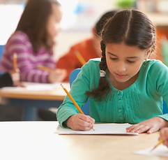 A Girl in a Classroom