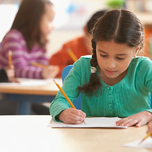 A Girl in a Classroom