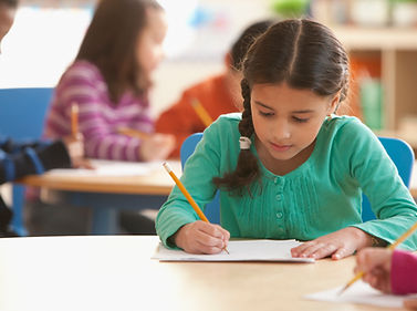 A Girl in a Classroom