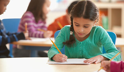 A Girl in a Classroom