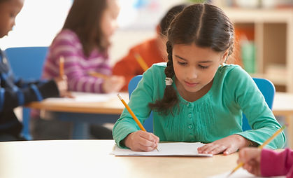 A Girl in a Classroom