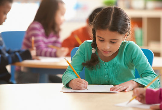 A Girl in a Classroom