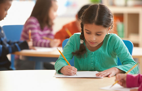A Girl in a Classroom