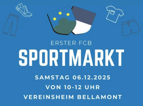 Erster FCB Sportmarkt