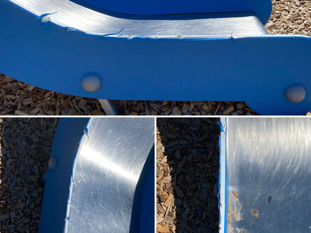 Zeugen gesucht: Rutsche am Spielplatz wurde mutwillig beschädigt!