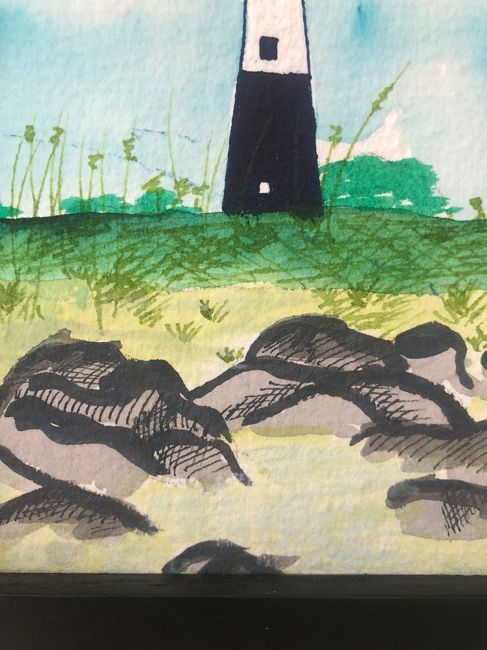 Thumbnail: Tybee Island Lighthouse (Savannah, GA) - Original Painting