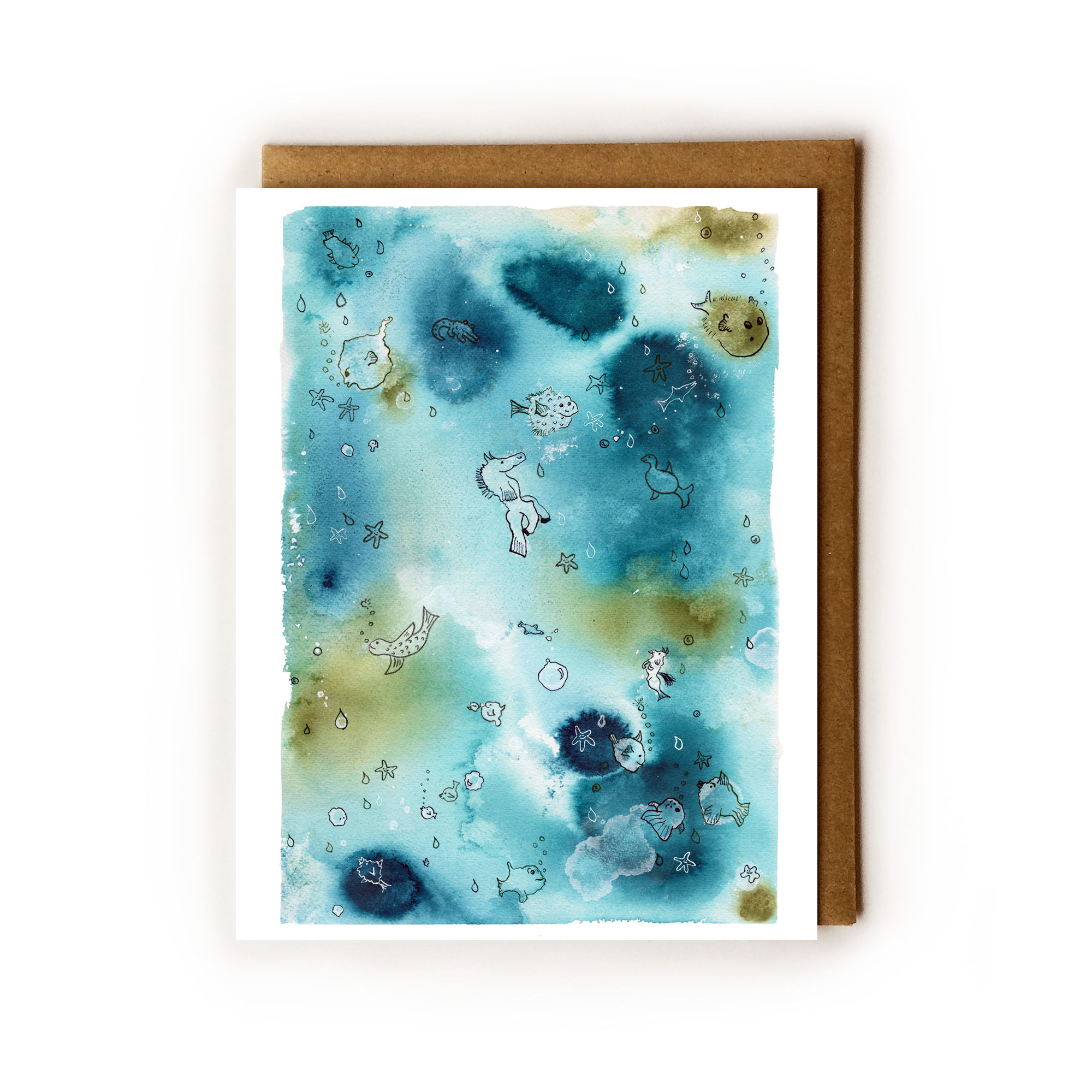 Enchantment Under the Sea - Blank Card