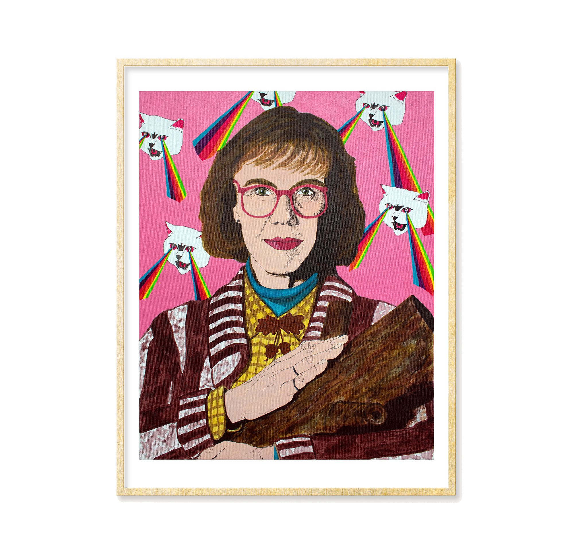 Pussy Grabs Back (“Quiet, Piggy.”) - Print